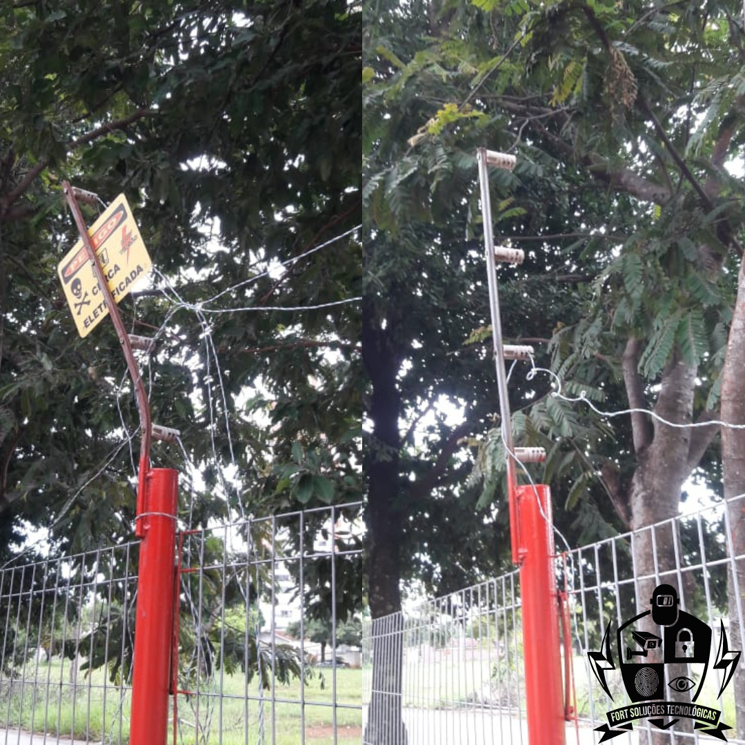 Manutenção em cerca eletrica (2)